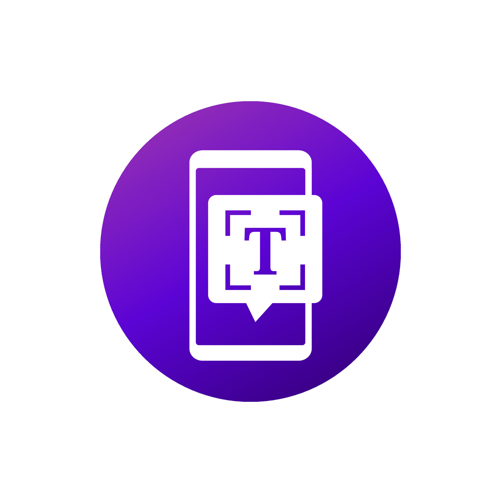 text scan icon with a phone 36489216 Vector Art at Vecteezy