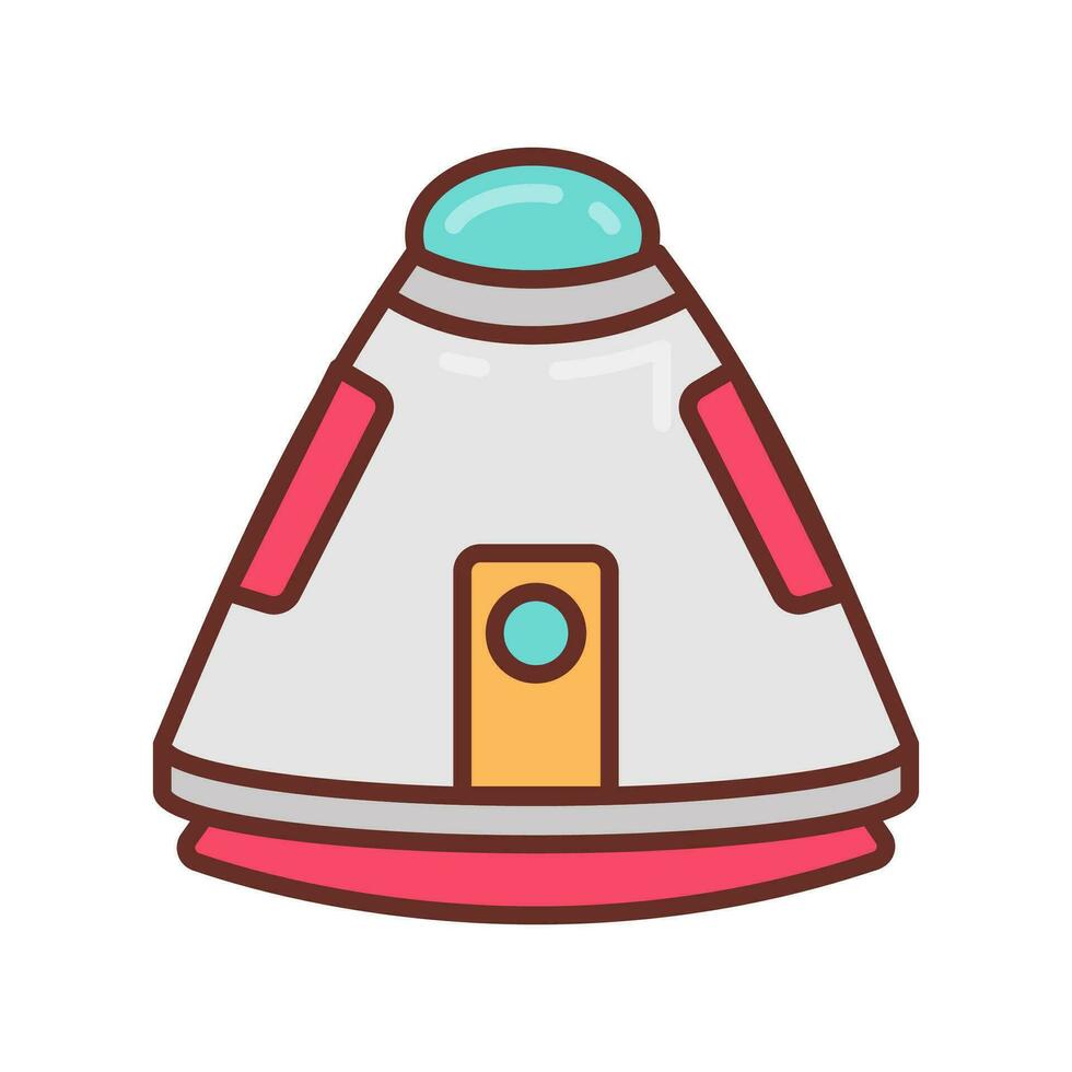 Space Capsule icon in vector. Illustration vector