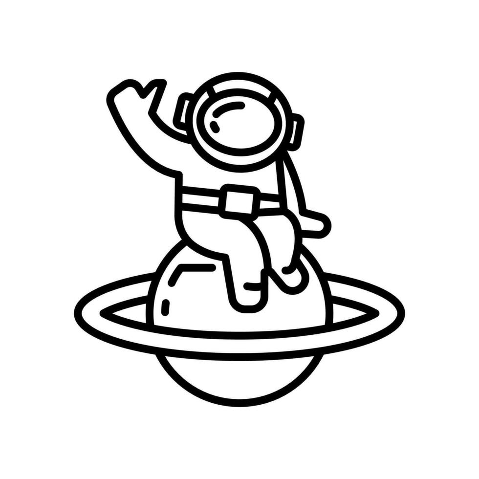 Space Suit icon in vector. Illustration vector