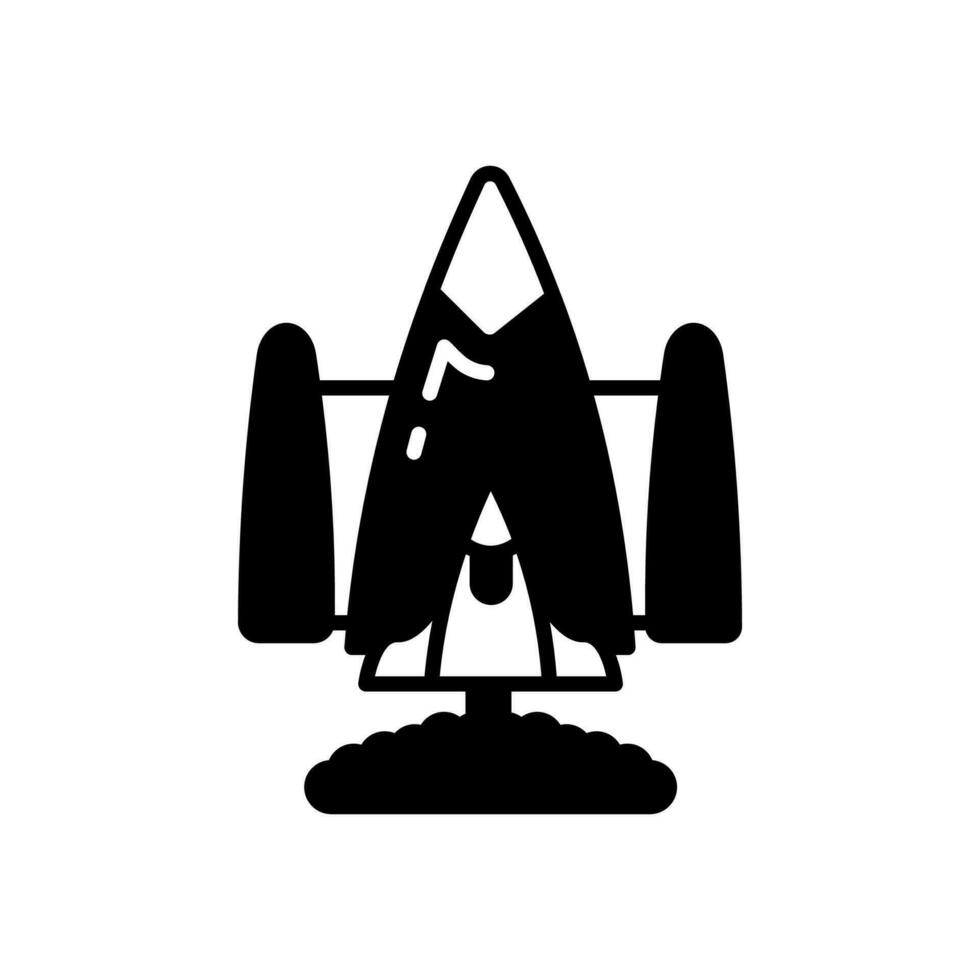 Rocket Start icon in vector. Illustration vector