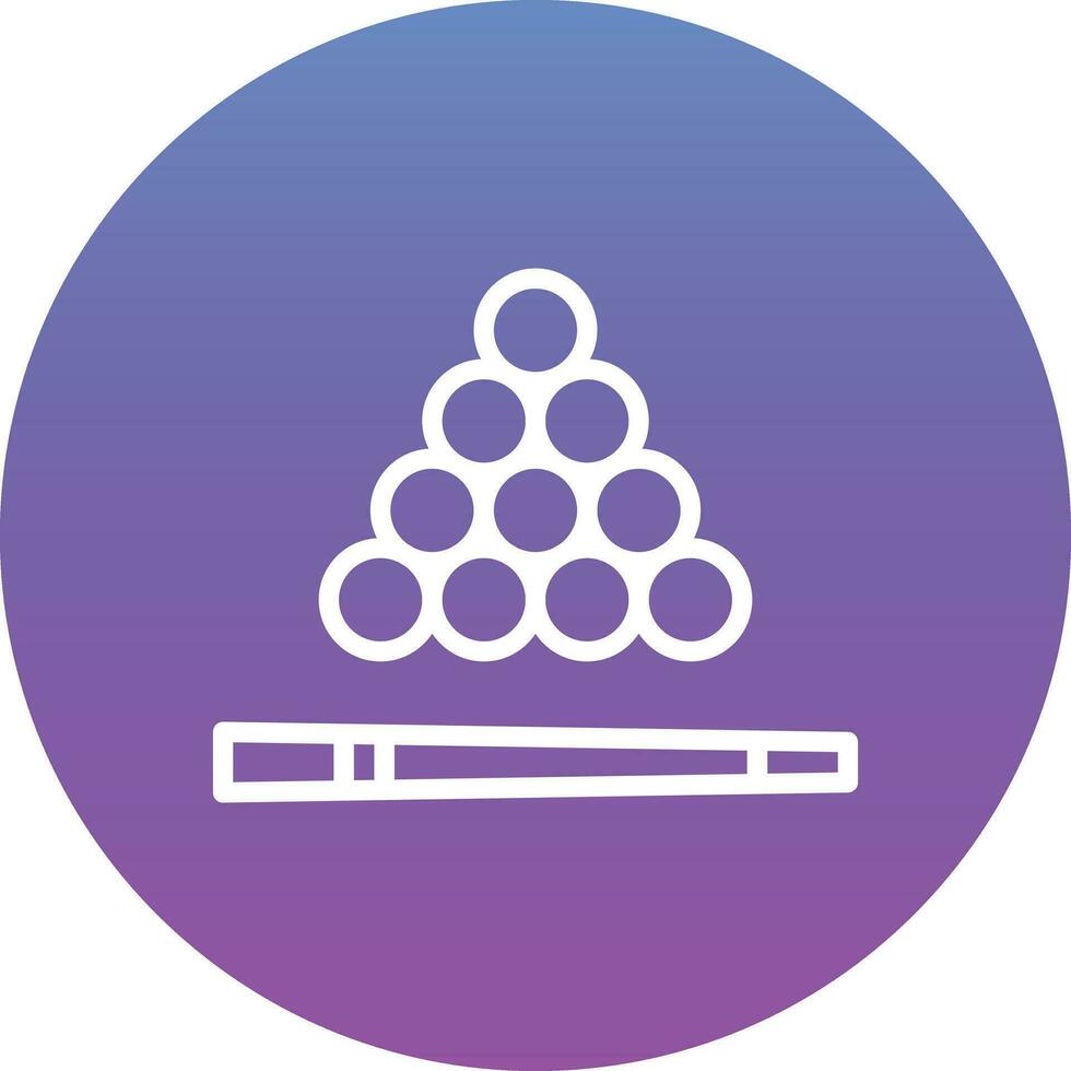 Pool Ball Vector Icon