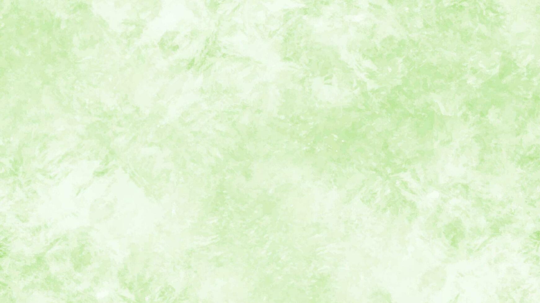 Green abstract watercolor texture background vector