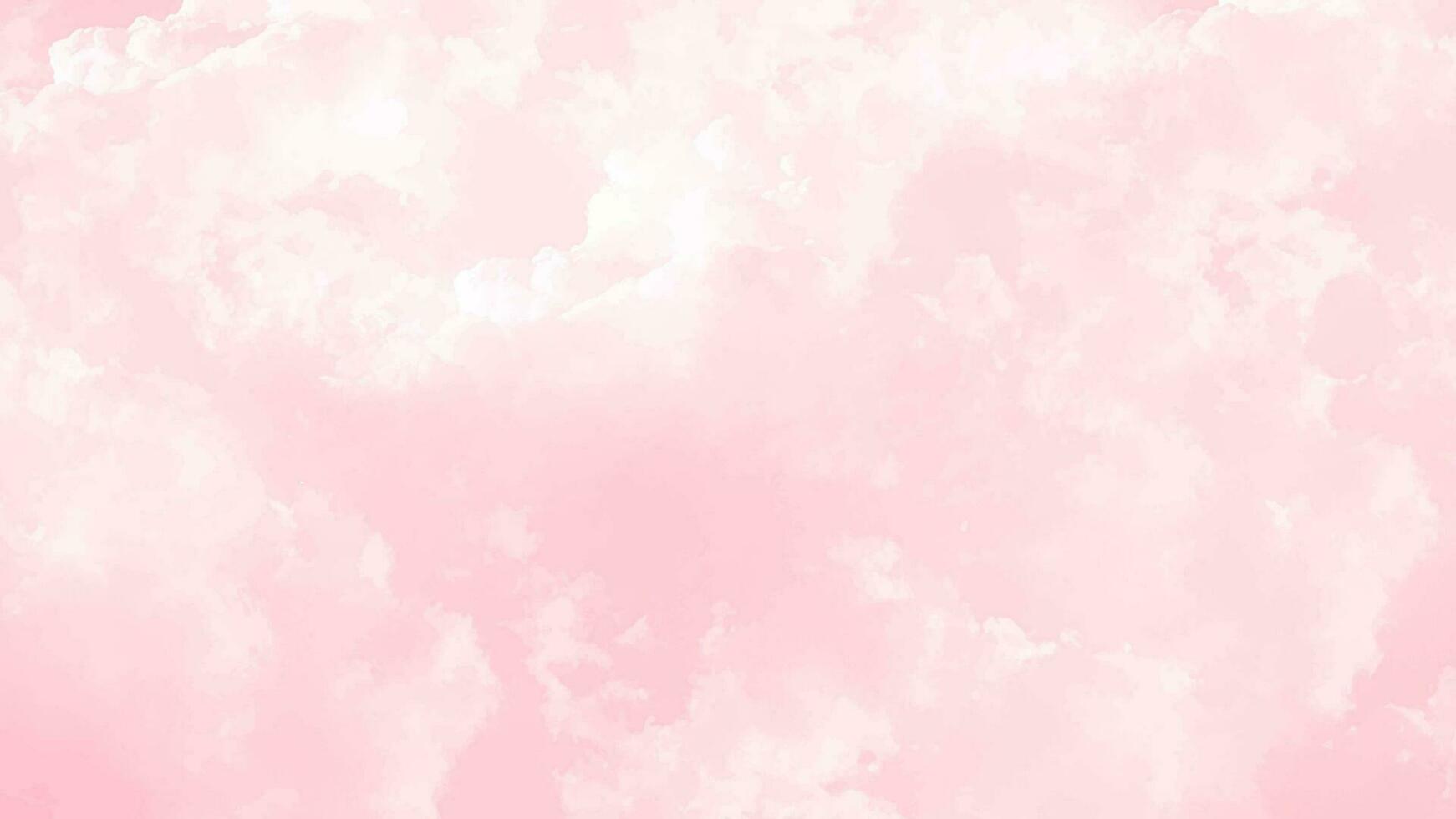 Abstract pink watercolor background. Pastel soft water color pattern vector