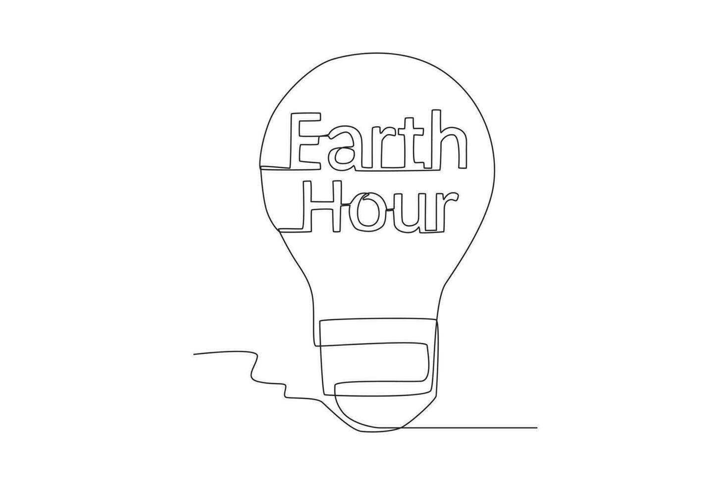 Electronic equipment will be turned off for one hour vector