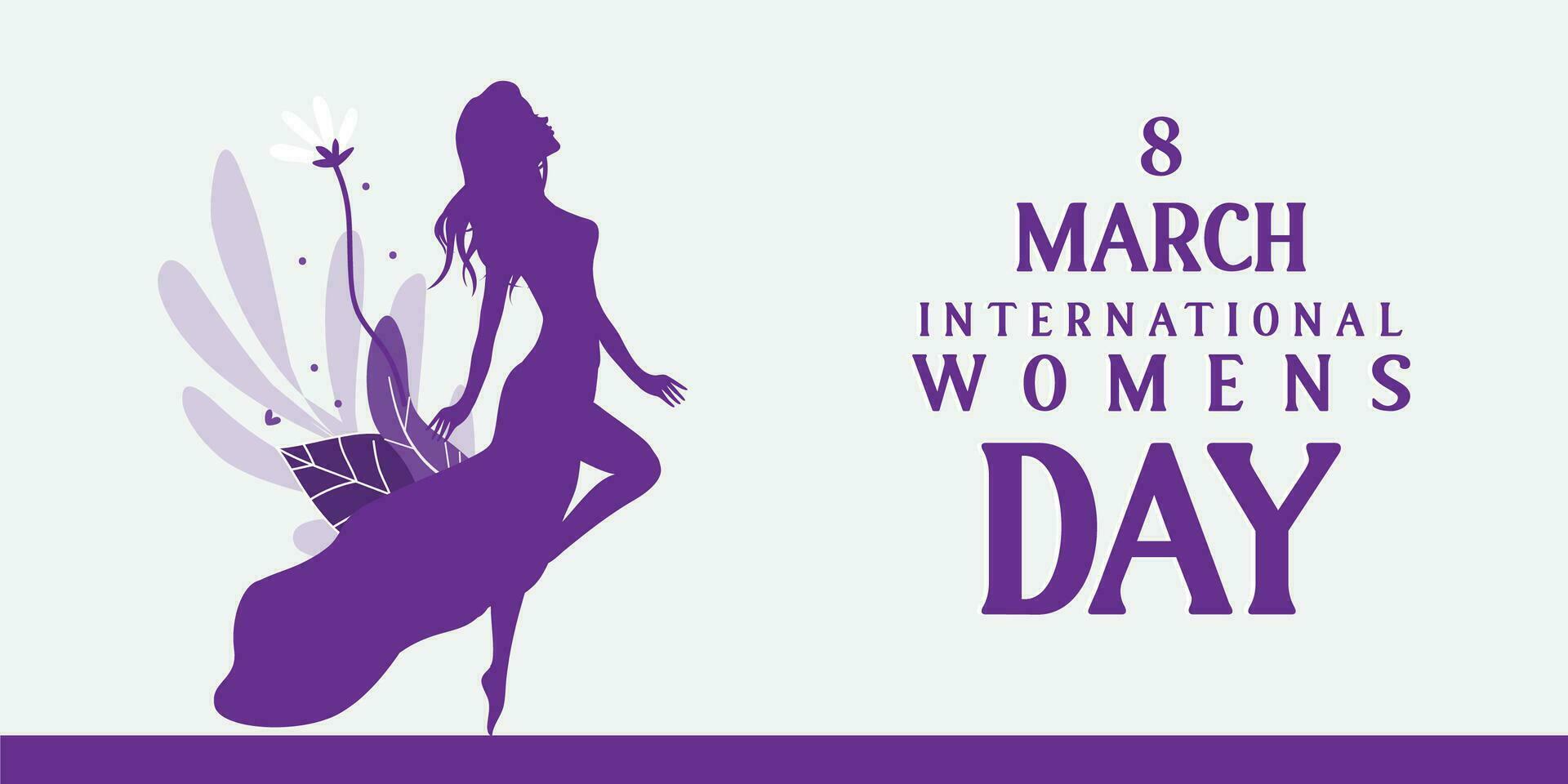 happy women's day greeting background vector