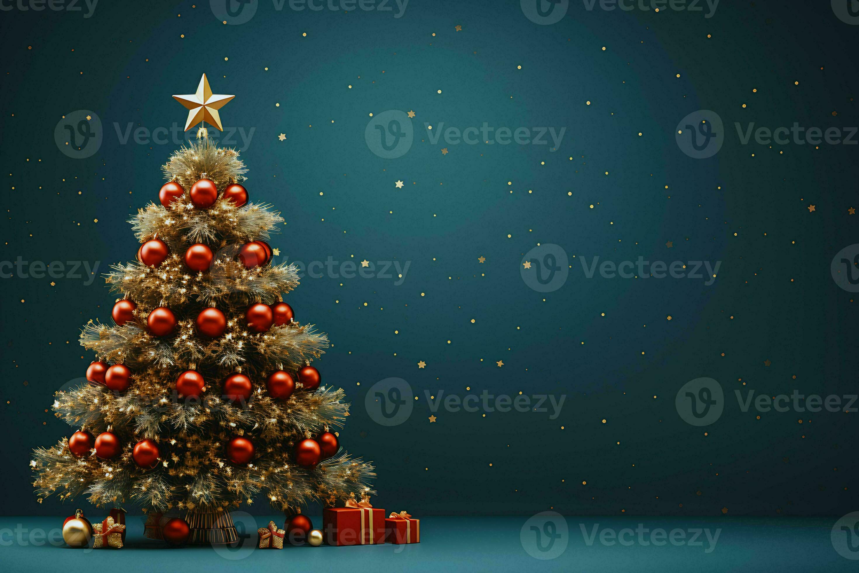 AI generated digital identity and cybersecurity christmas tree