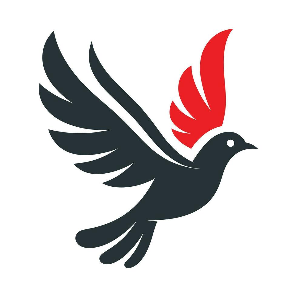 Bird Logo Design Vector Illustration