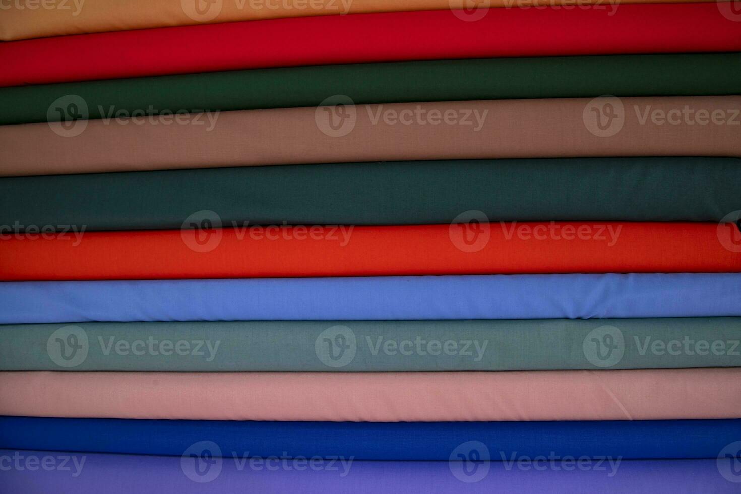 Multicolor textile fabric abstract pattern textures Can be used as Background Wallpaper photo