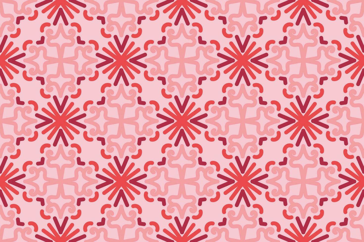 oriental seamless pattern with pink color. suitable for tile, textile, background, wall decor and other vector