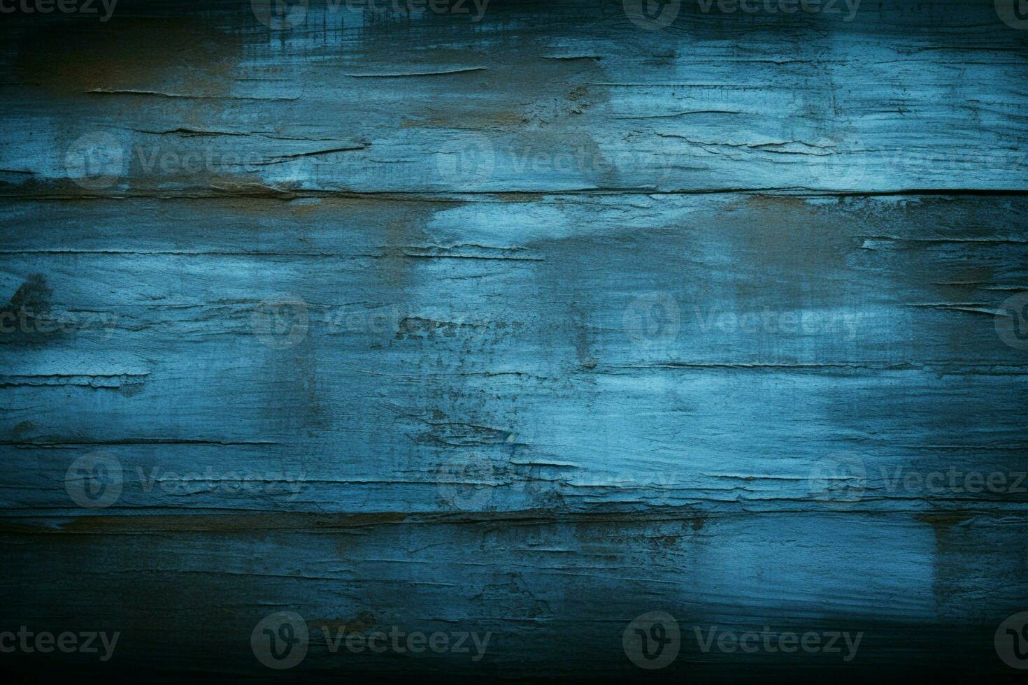 AI generated Artistic weathering rustic blue texture adding depth and character photo