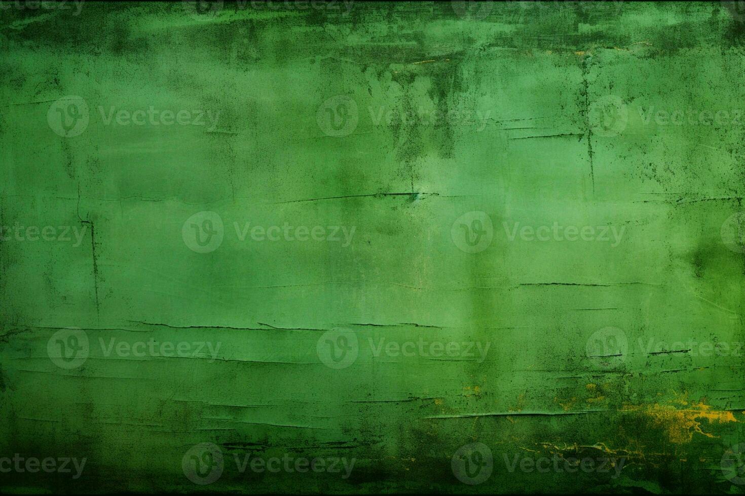 AI generated Green concrete art abstract background with pastel colors and scratches photo