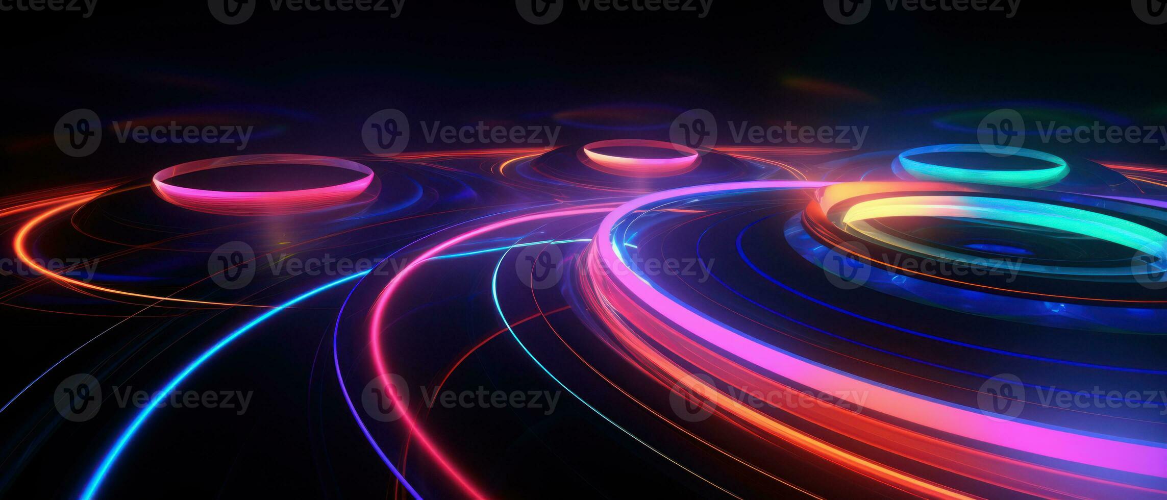 AI generated Explore the depths of the cosmos with this abstract space-inspired disk design. photo