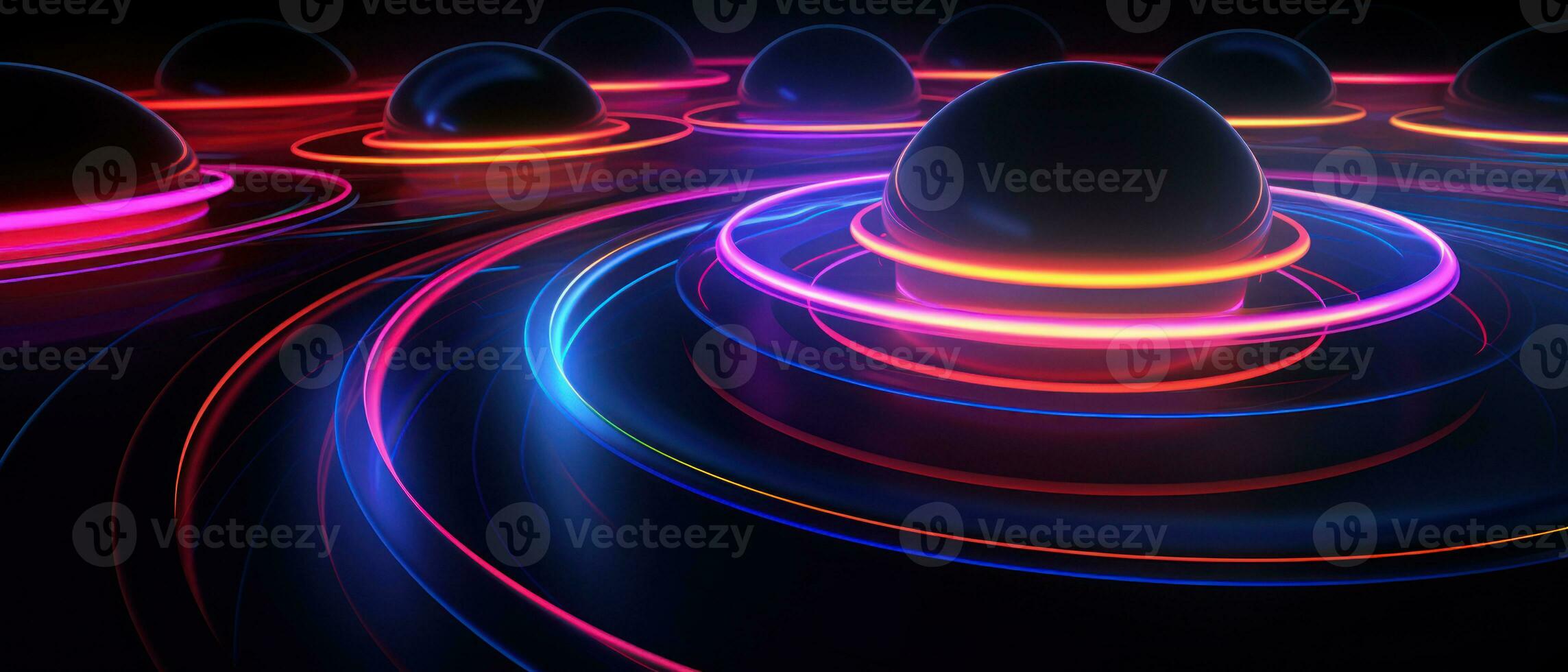 AI generated Explore the depths of the cosmos with this abstract space-inspired disk design. photo