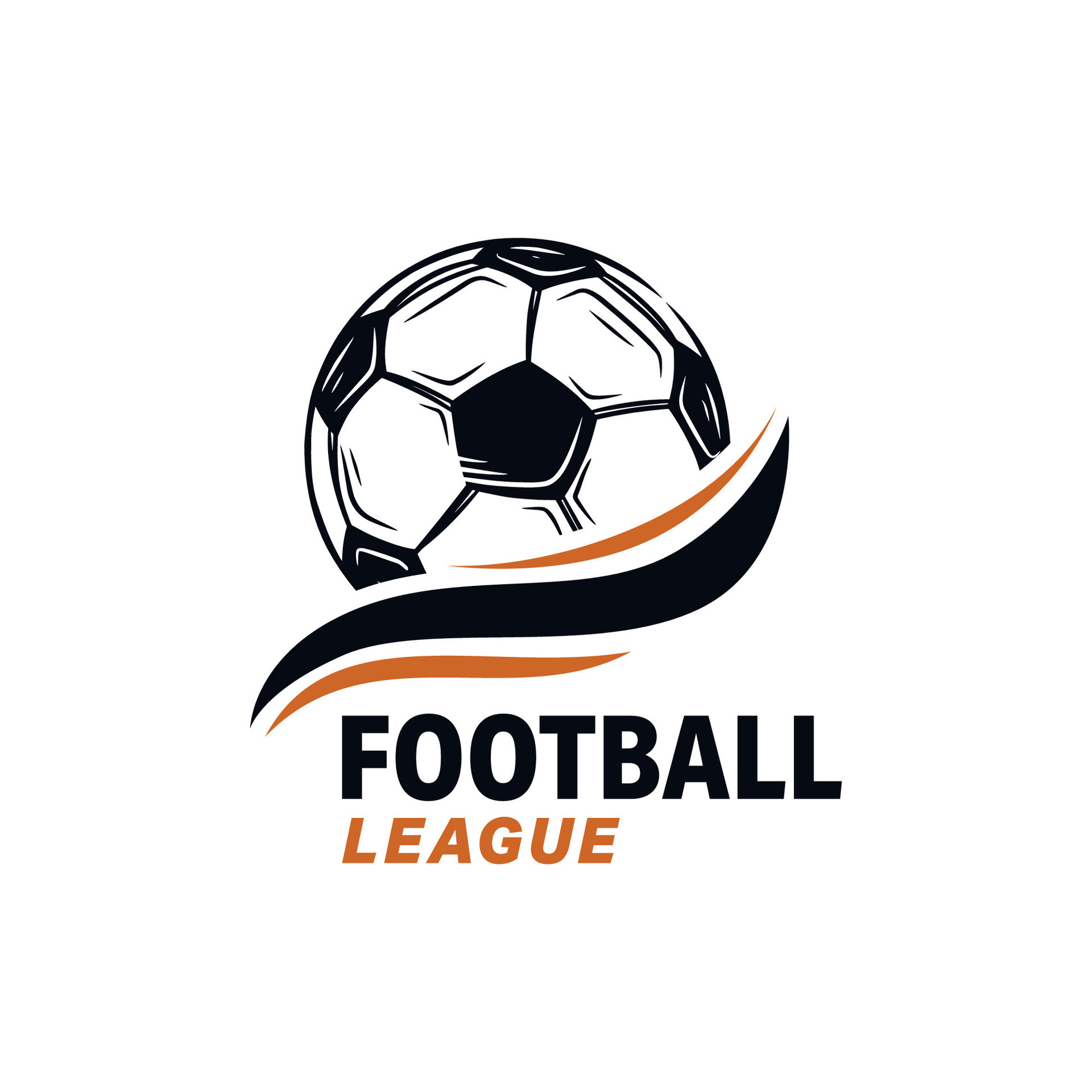 Football Logo Design Vector Illustration 36493490 Vector Art At Vecteezy Football Logo Design Illustration Vector