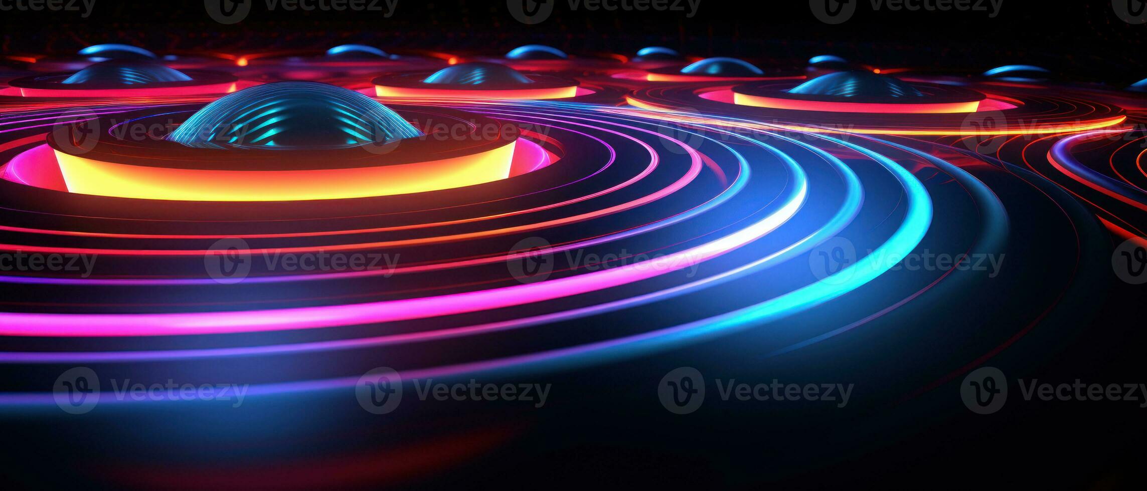 AI generated Explore the depths of the cosmos with this abstract space-inspired disk design. photo