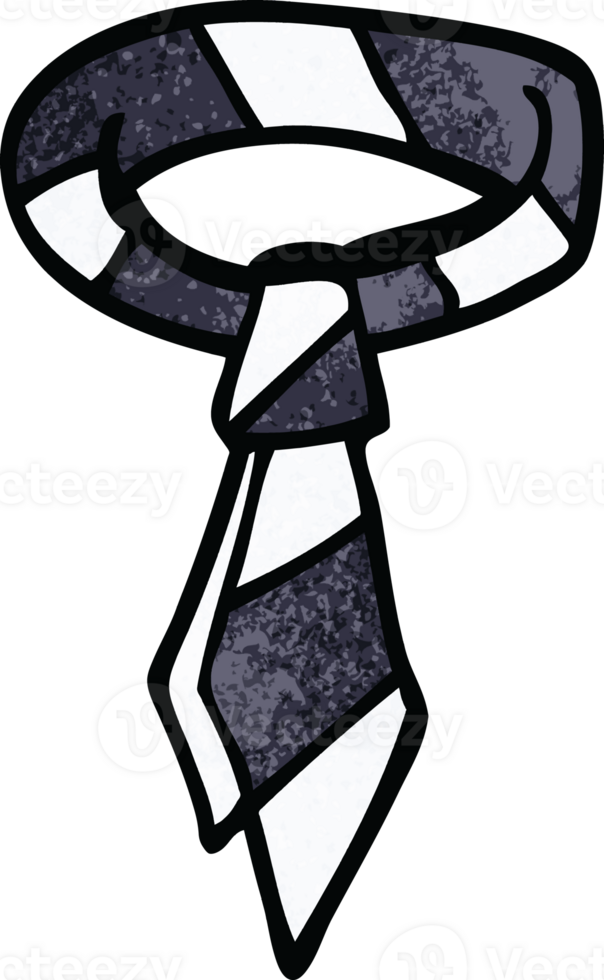cartoon doodle office tie png