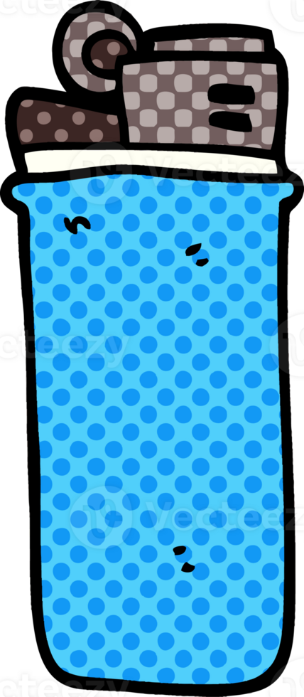 cartoon doodle disposable lighter png