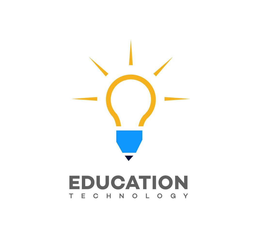 education technology logo 36494103 Vector Art at Vecteezy