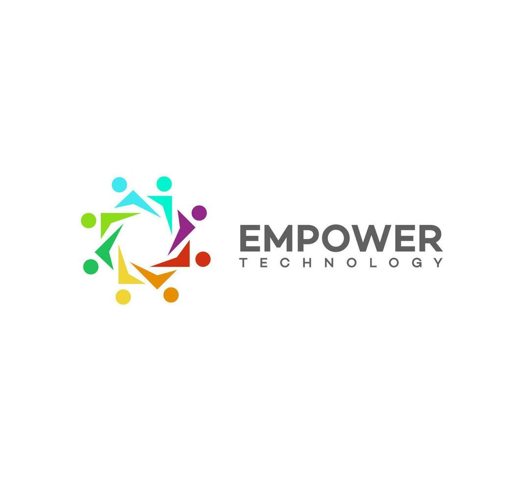 empowerment technology logo vector