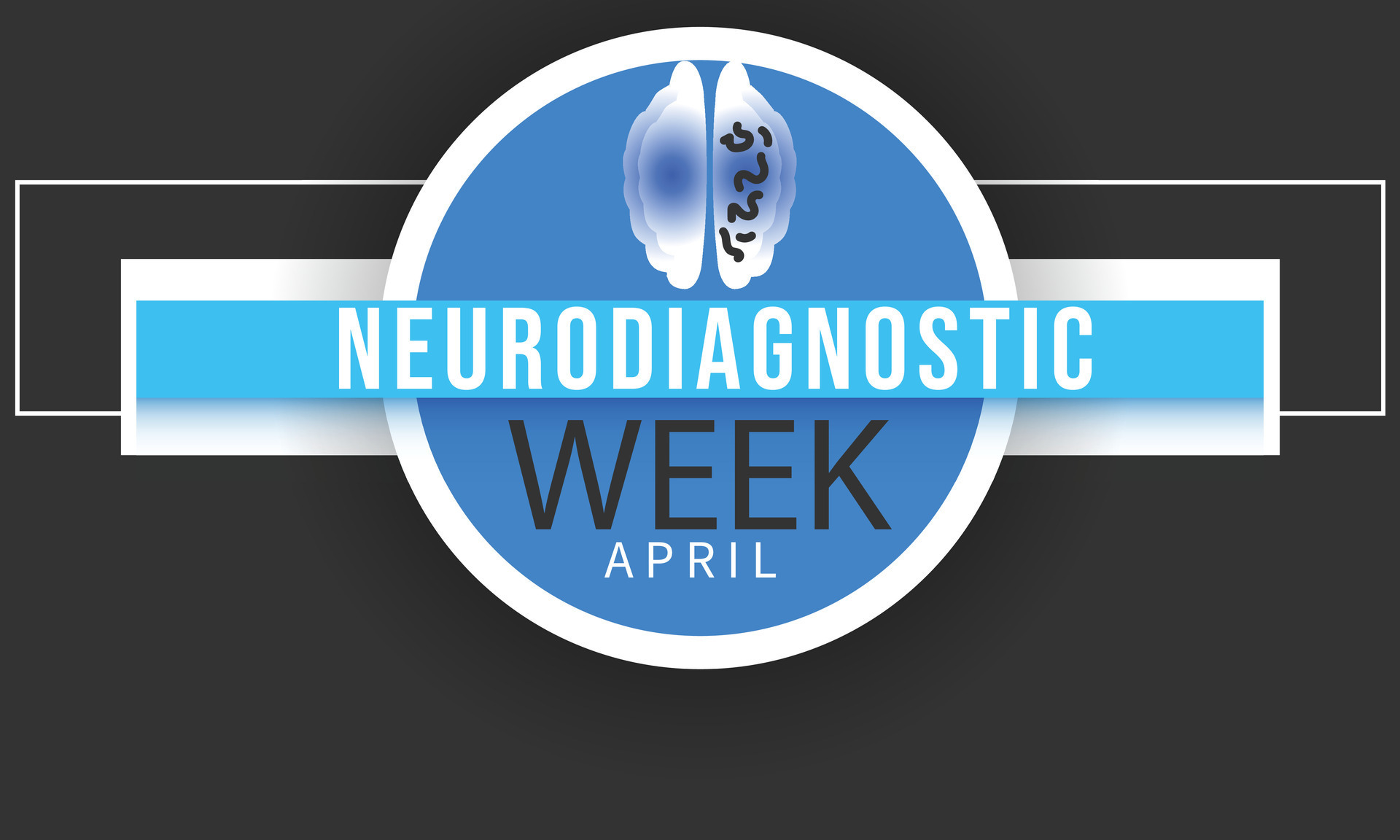 Neurodiagnostic Week. background, banner, card, poster, template