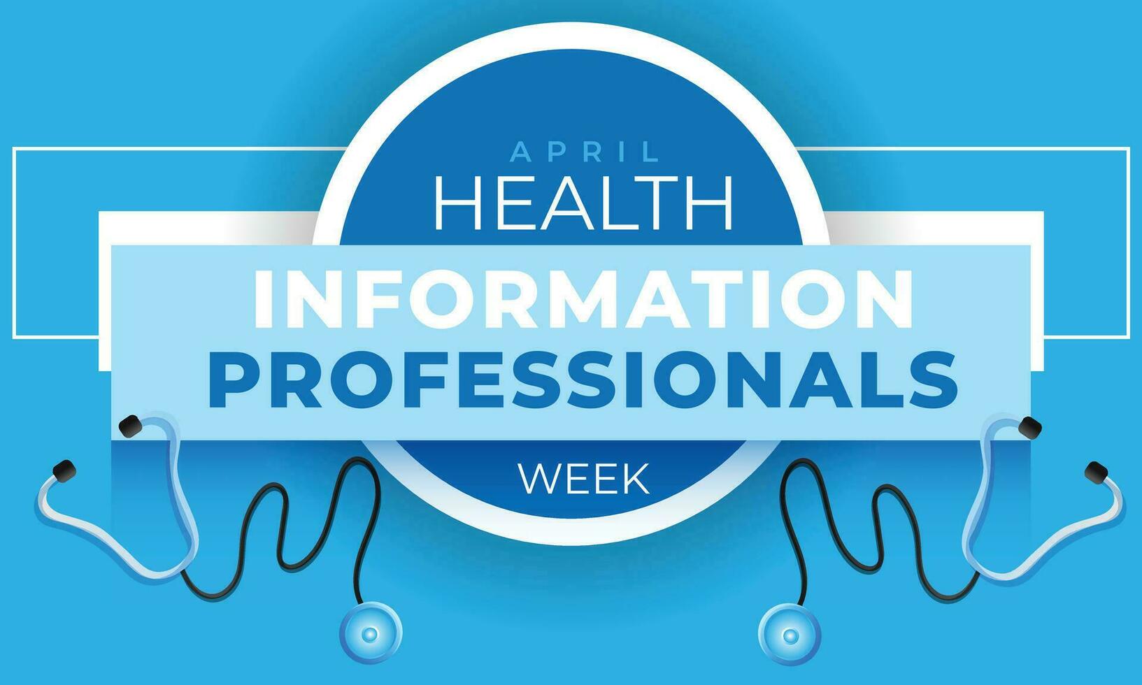 Health Information Professionals Week. background, banner, card, poster