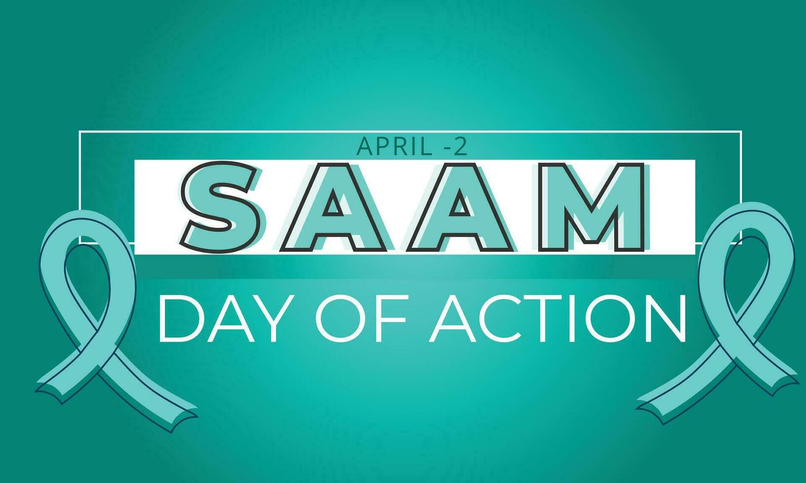 Saam Day of Action. background, banner, card, poster, template. Vector illustration.