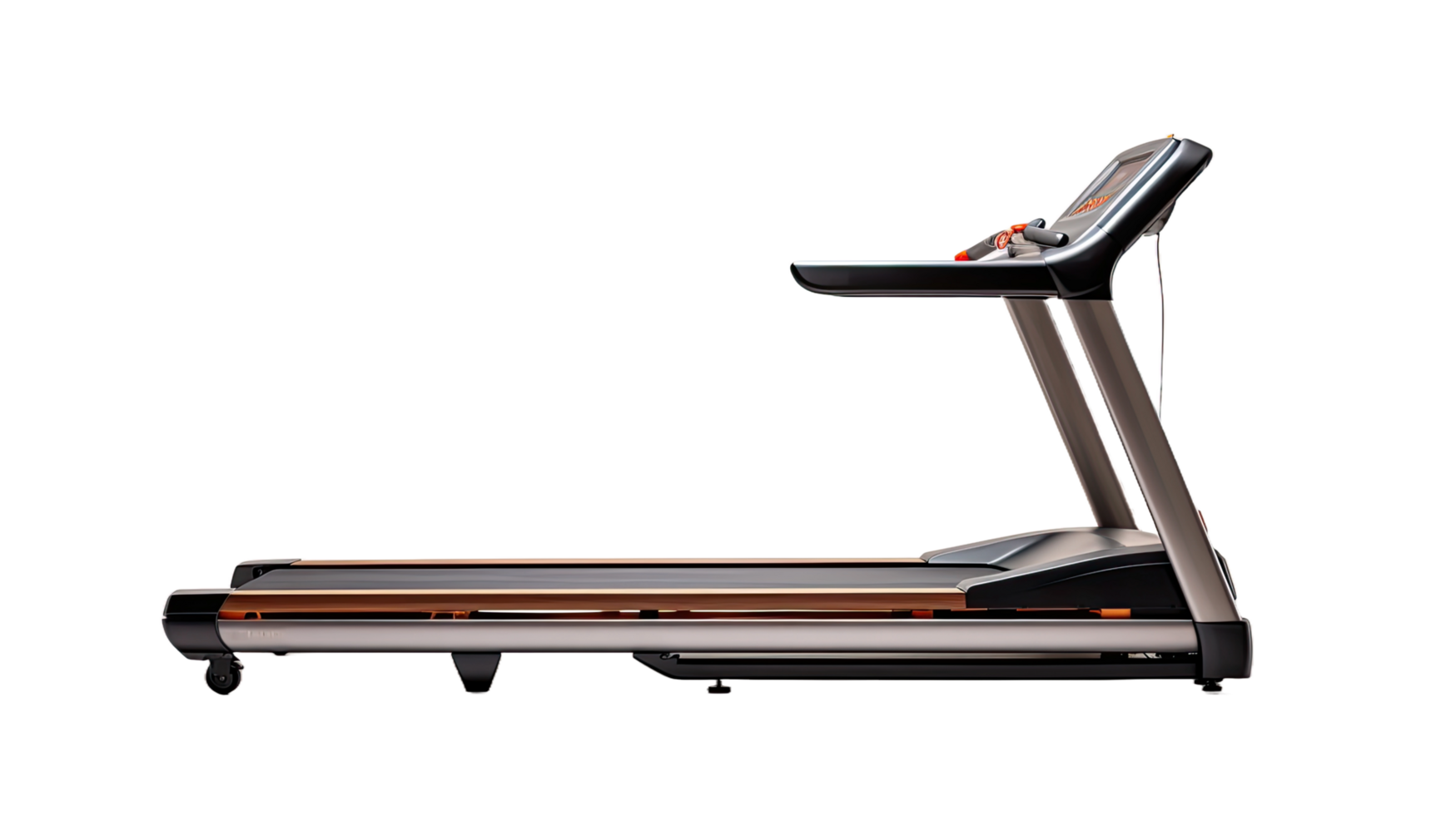 AI generated Treadmill isolated on a transparent background png