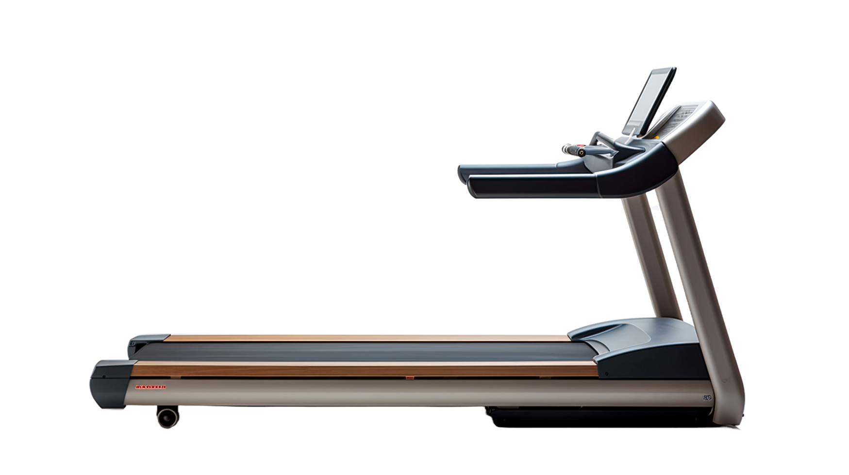 AI generated Treadmill isolated on a transparent background png