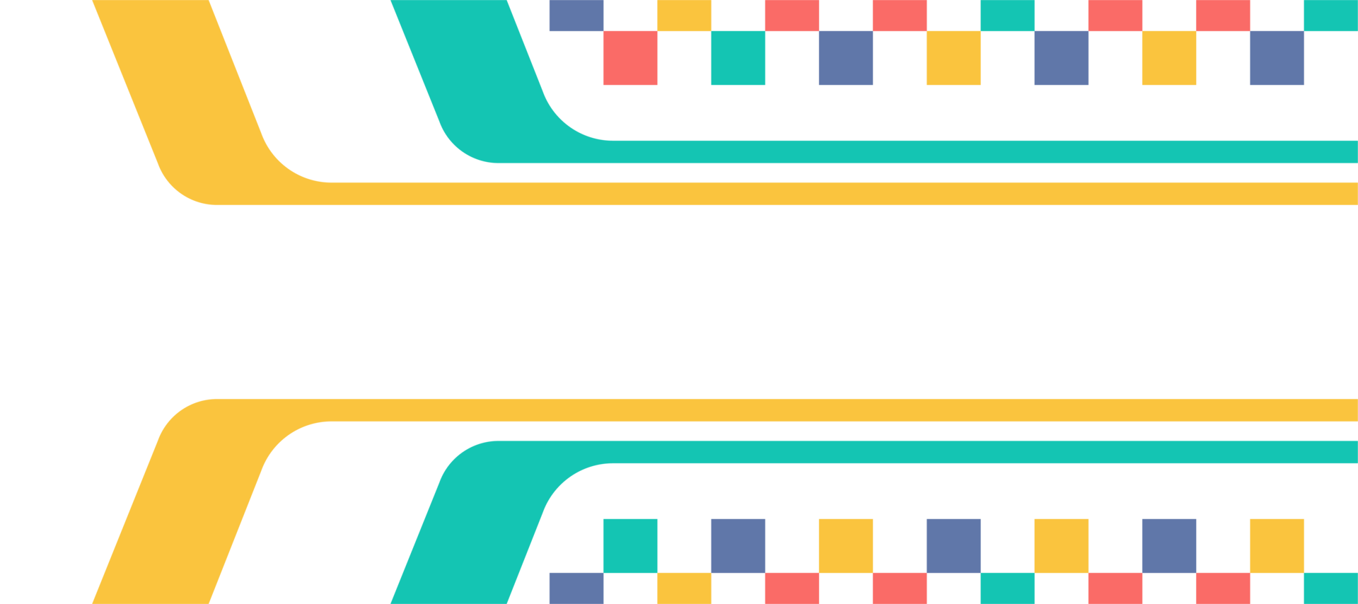 pastel curve stripes geometric layout banner design transparent background png