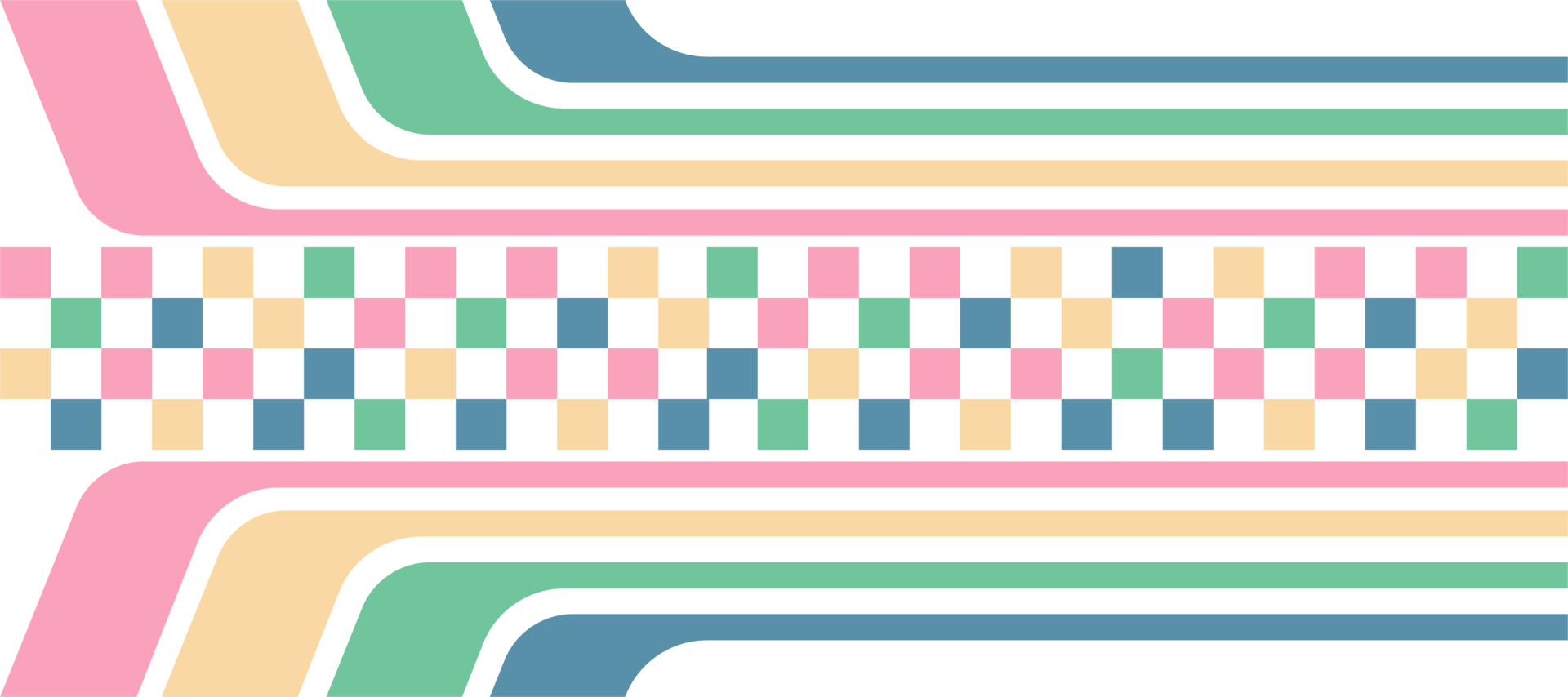 colorful cube squares with stripes geometric design transparent png