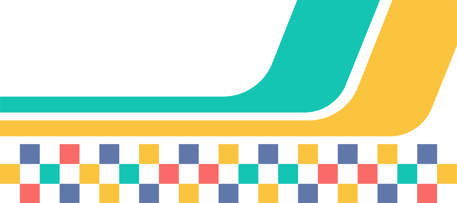 curve stripes squares geometric layout banner design transparent background png