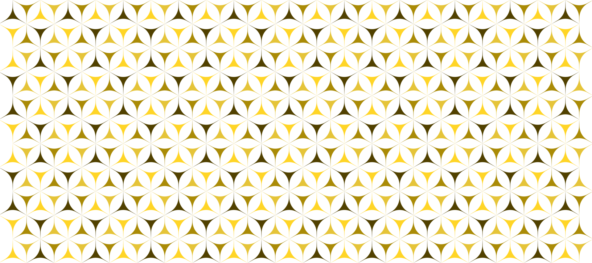 golden hexagonal retro vintage wrap paper pattern design transparent background png