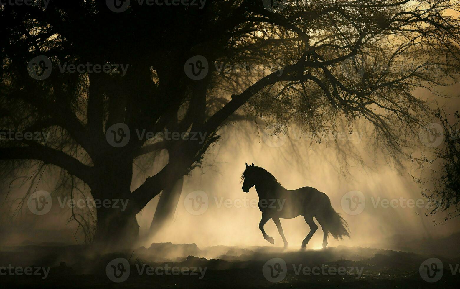 AI generated Mystic Stallion photo