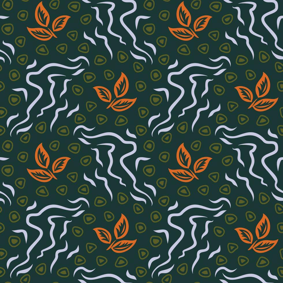 Seamless Floral Pattern for Textile vector