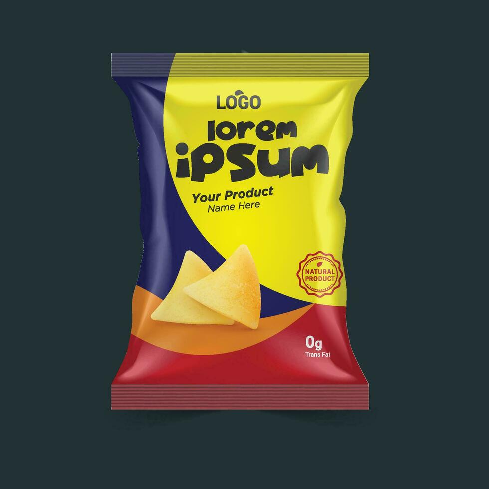 Packaging Design, foil bag Label Design, Dry fruit Packaging, Premium label design vector