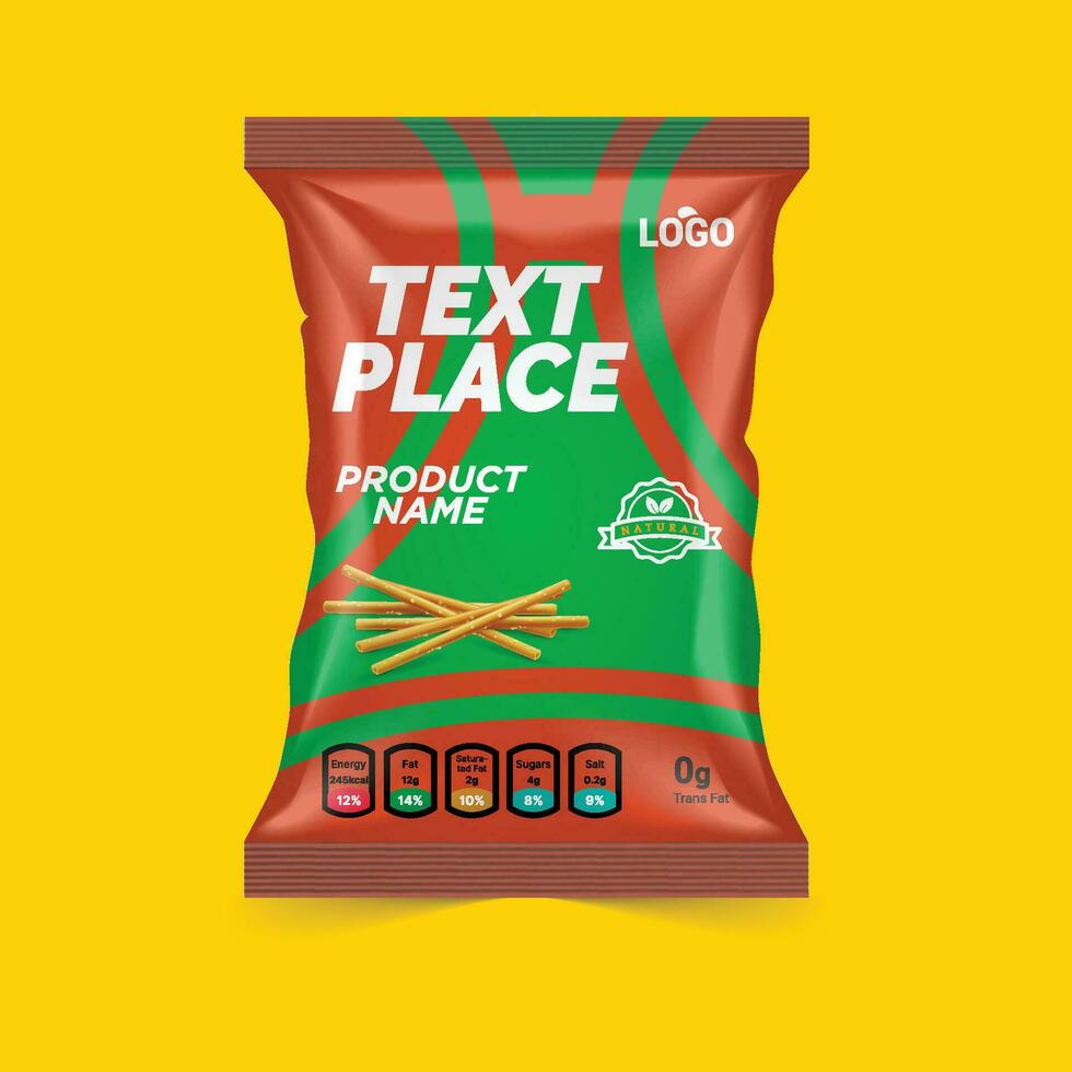 Packaging Design, foil bag Label Design, Dry fruit Packaging, Premium label design vector