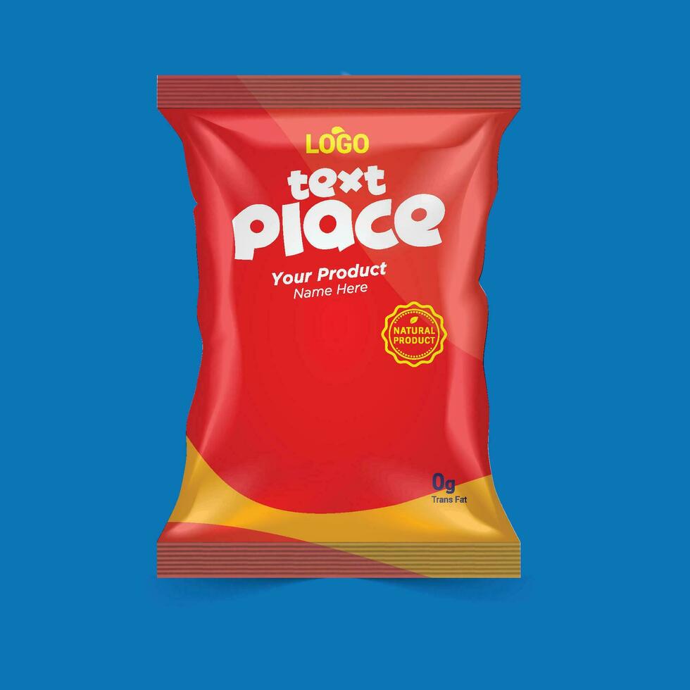 Packaging Design, foil bag Label Design, Dry fruit Packaging, Premium label design vector