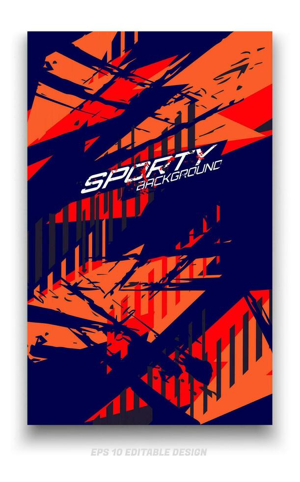 Abstract geometric backgrounds for sports and games. Abstract racing backgrounds for t-shirts, race car livery, car vinyl stickers, etc. Vector background.