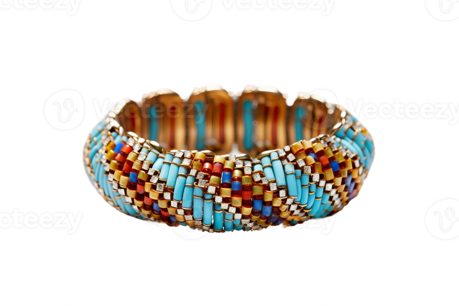 AI generated Bracelet with a Transparent Background. png