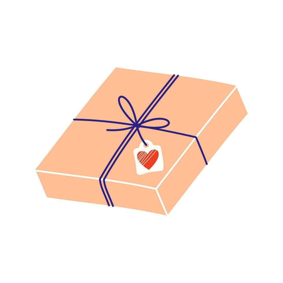 dibujos animados romántico amor san valentin día elementos y pegatinas corazón forma, dulces, pastel y flores vector símbolo. san valentin día romántico objetos. caja con diamante anillo, sobre con carta.