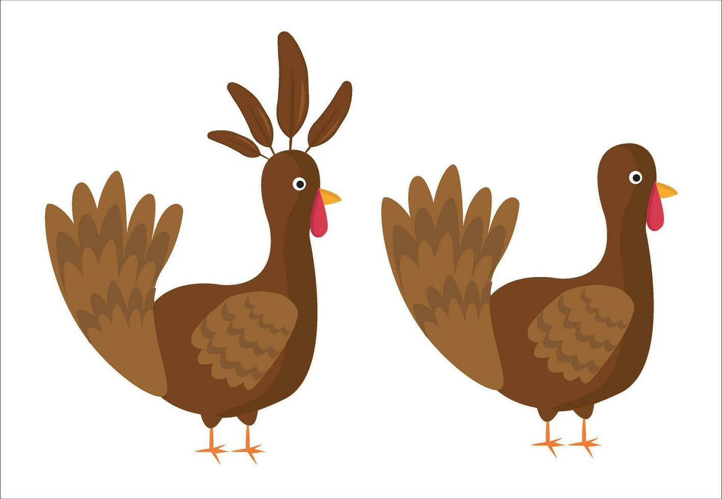 Thanksgiving vector illustration. Thanksgiving holiday icon set banner