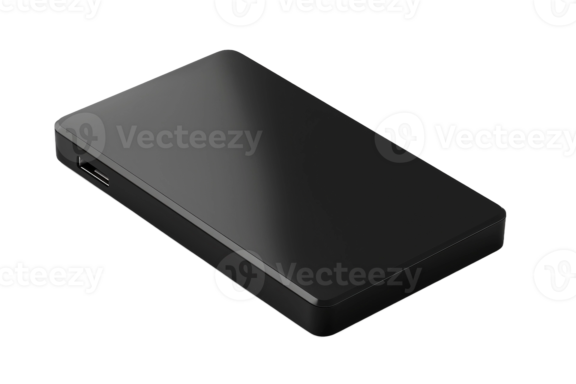 Ai generated external hard drive on transparent background ai 36498927 png