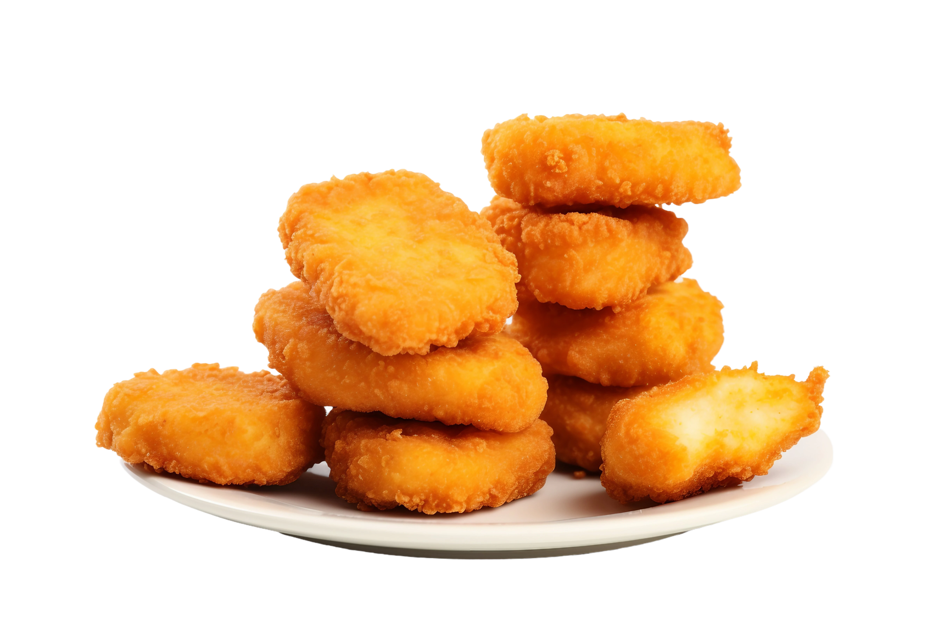 AI generated Chicken Nuggets with a Transparent Background. 36498964 PNG