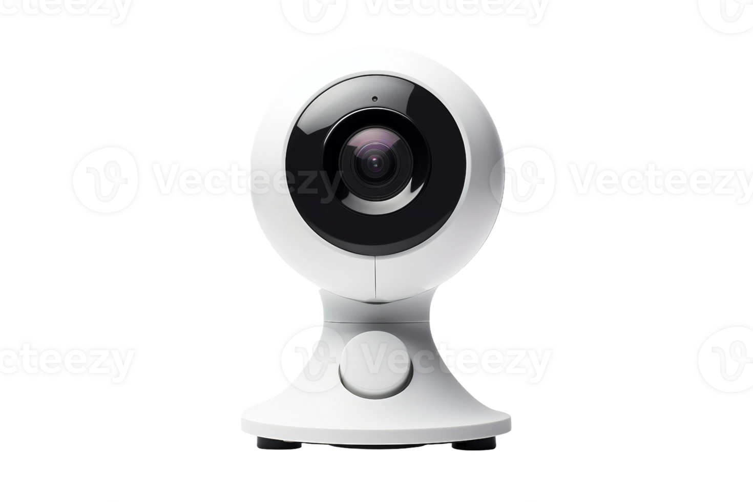 AI generated Webcam on Transparent Background. AI png