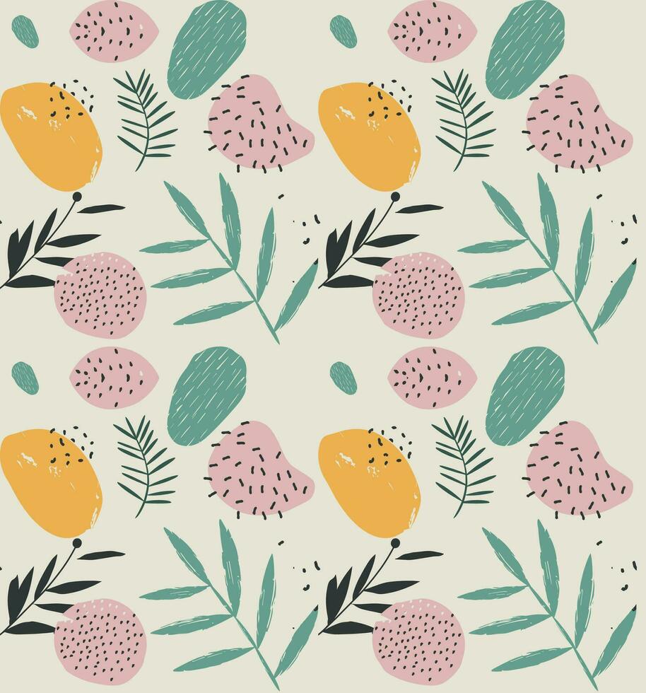 Digital pattern Design digital art and illustration vector