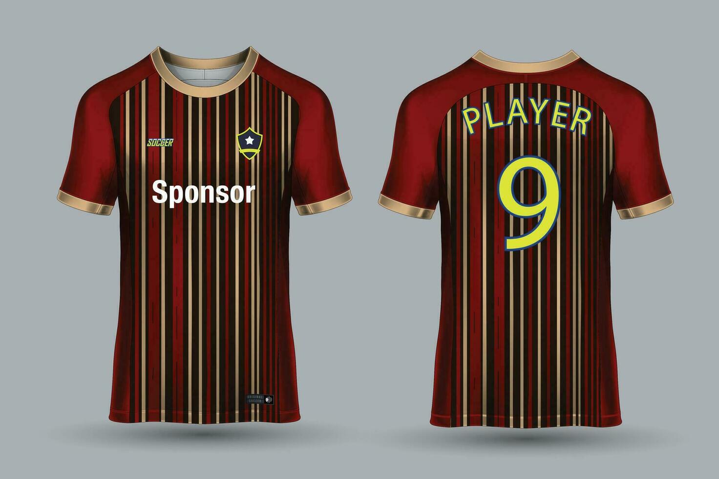vector soccer jersey template sport t shirt design