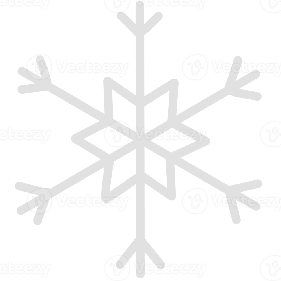 snowflake clipart -png element png