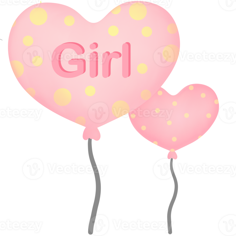 girl balloon clipart png