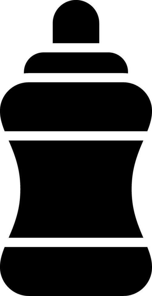 Water Bottle Creative Icon Design vector