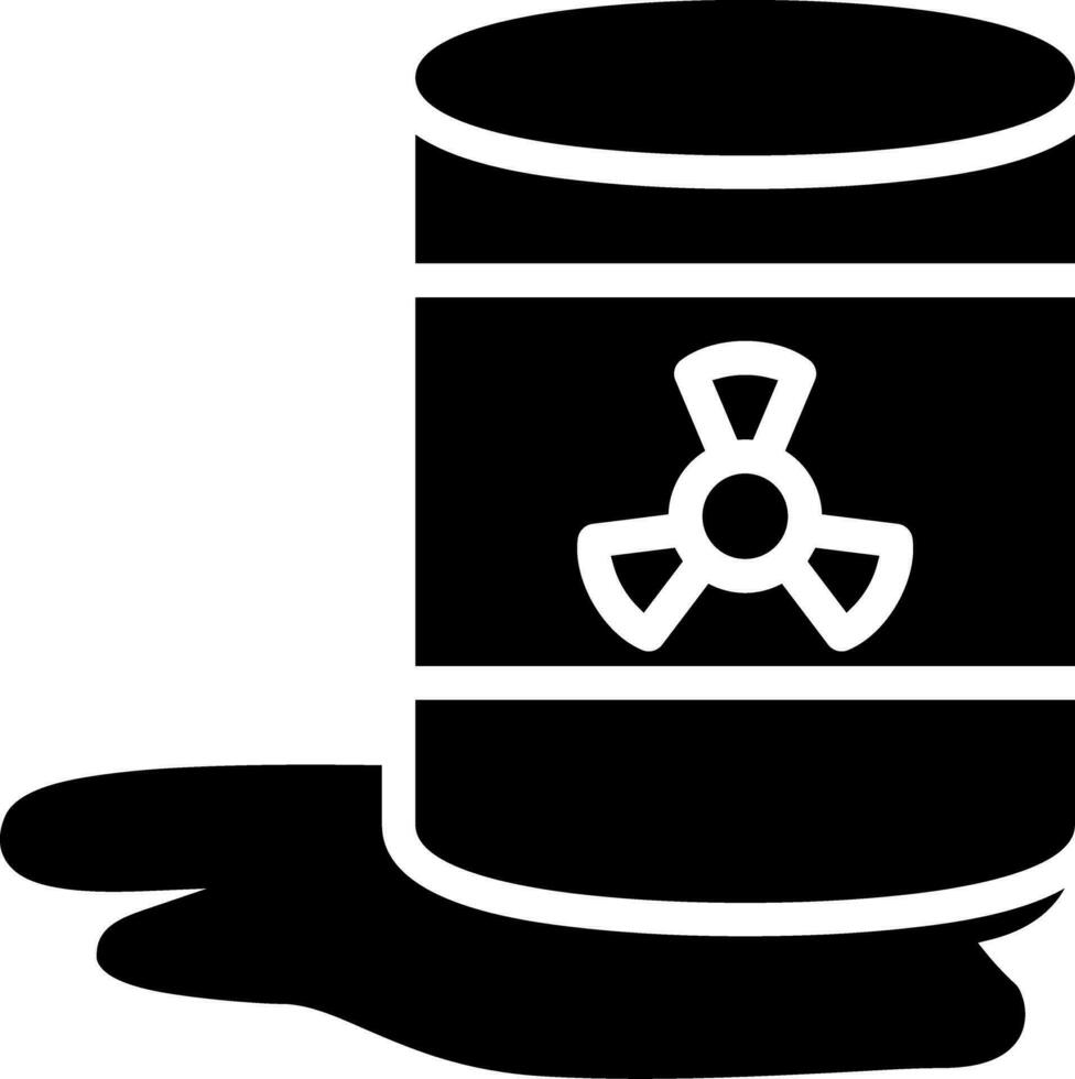 Toxic Waste Creative Icon Design vector
